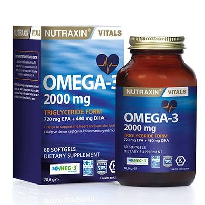 Nutraxin Omega Balık Yağı Softgel
